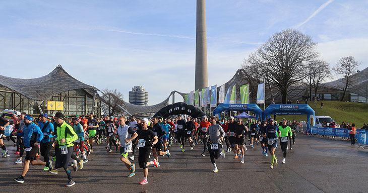 Winterlaufserie München 2025 Teil 2: Dreikönigslauf über 15 km am 06.01.2025 im Olympiapark, München (©Foto: Martin Schmitz)